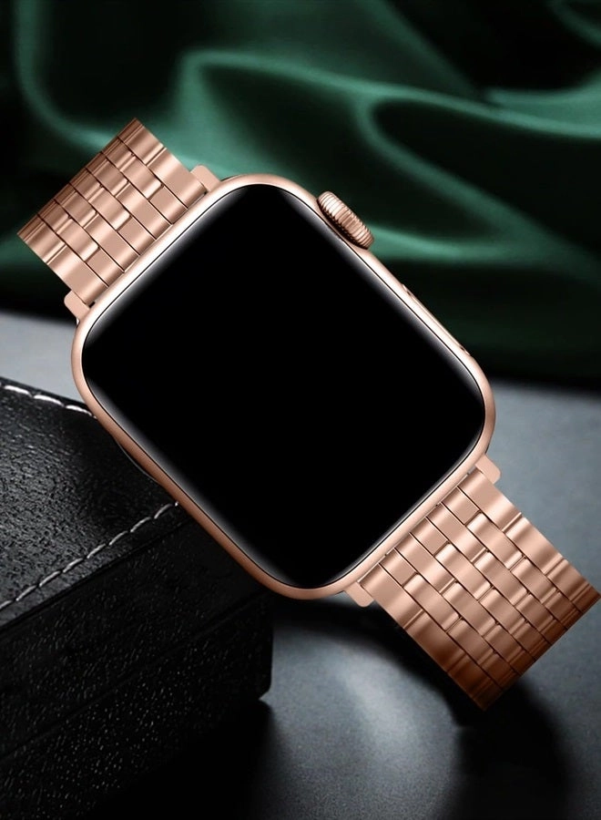 Metal Watch Band for Apple Watch Series 8 7 6 5 4 3 2 1 SE SE2