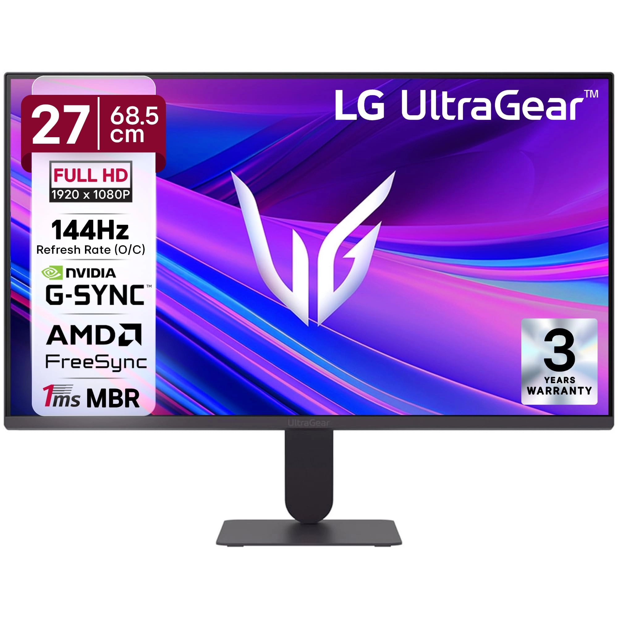 LG Electronics India Pvt. Ltd. UltraGear - 27G411A-B.BTR 27 Inches 1920x1080