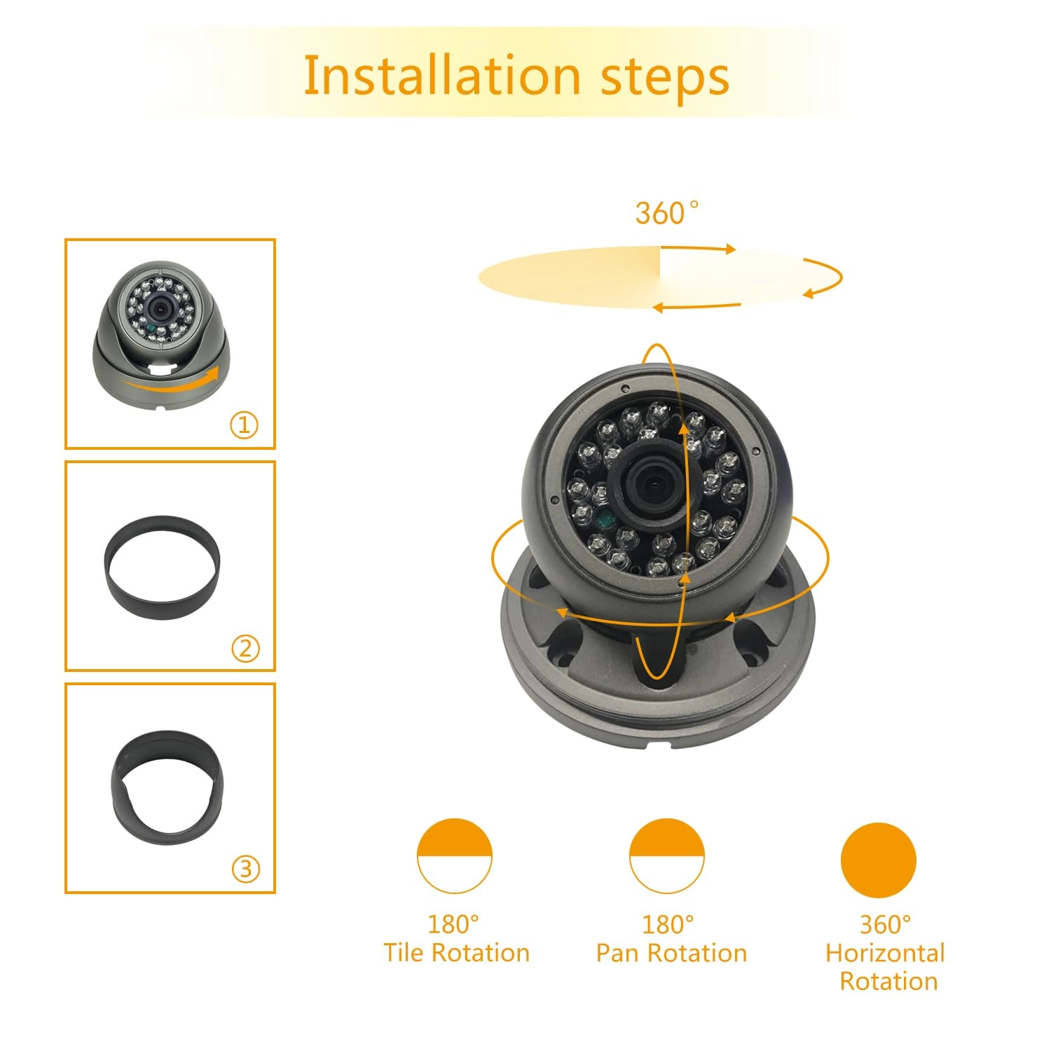 Security Dome Camera 1080P
