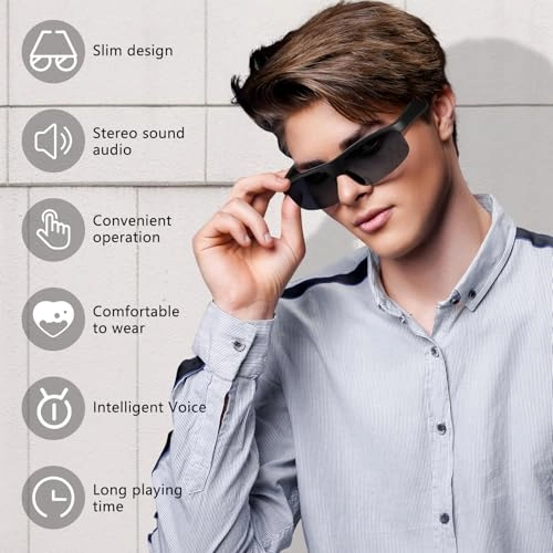 Smart Glasses - Polarized Bluetooth Speaker
