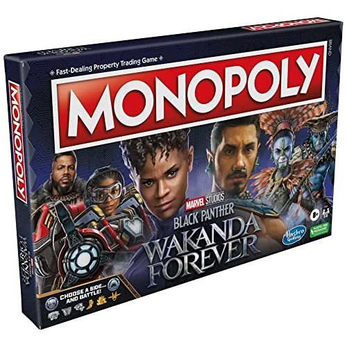 Monopoly: Marvel Studios' Black Panther: Wakanda Forever Edition