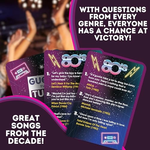 Eighties Guess That Tune - English 3 years and up