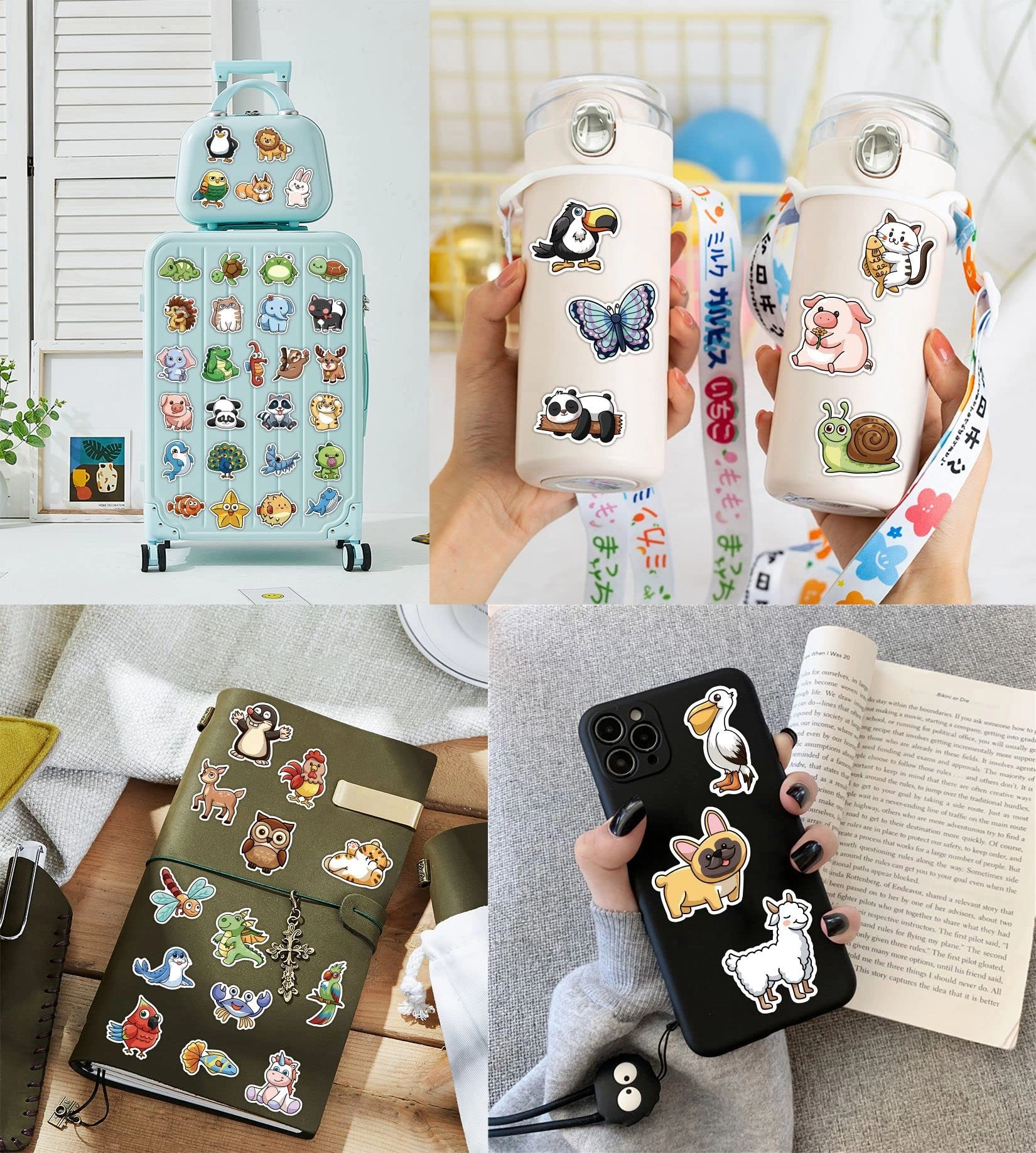 Cute Activity Sticker Book 100 pcs