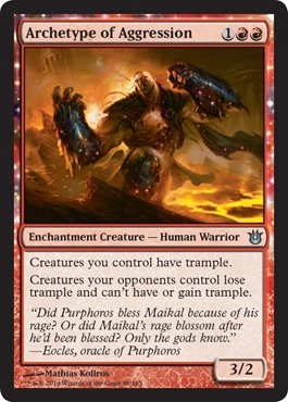 Magic: the Gathering Archetype of Aggression 88/165 - Born of the Gods