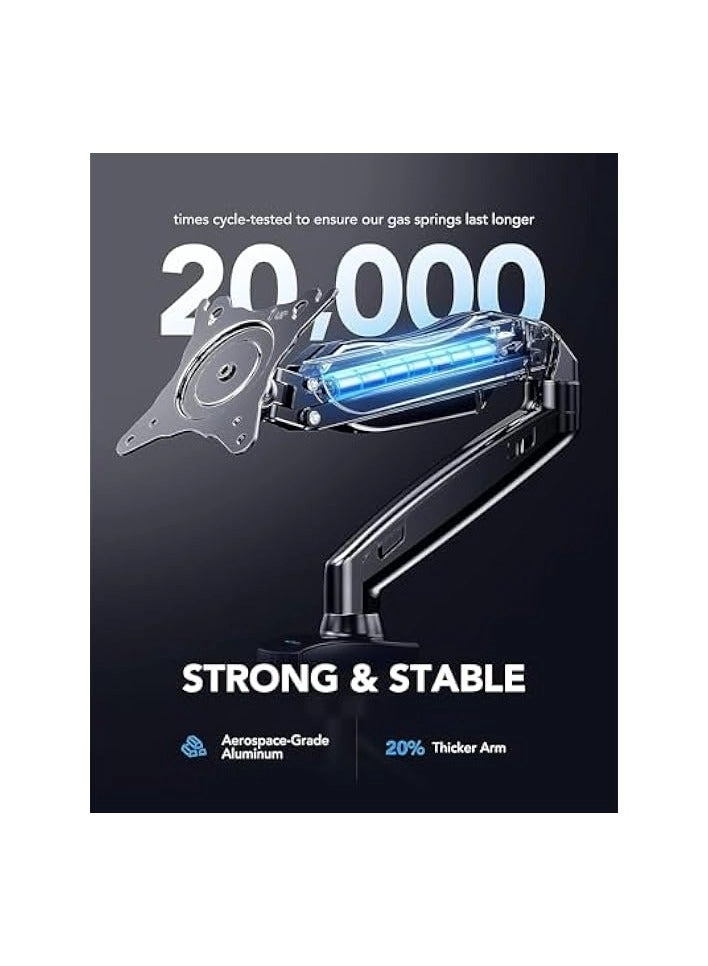 Monitor Mount Arm - Single 20 to 32 inches 75x75mm and 100x100mm