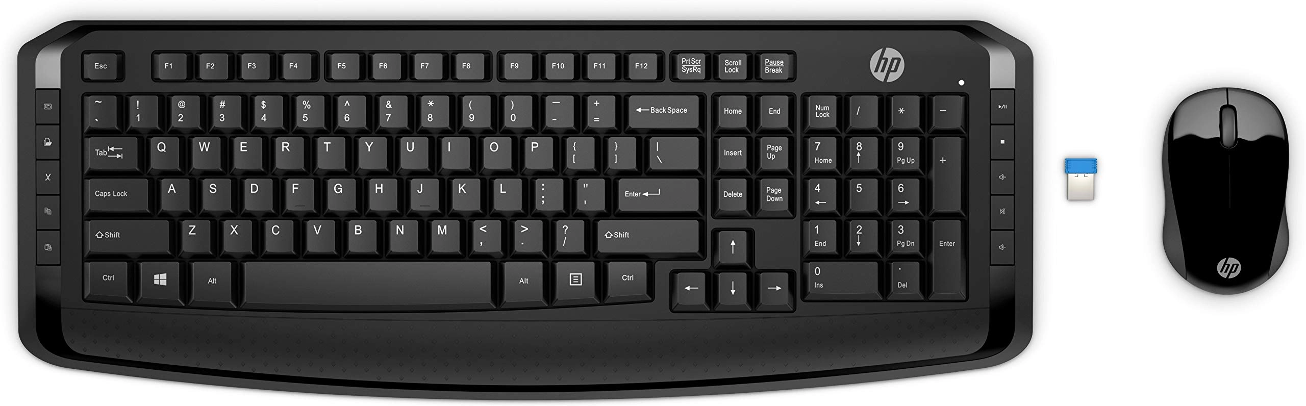 HP Wireless Keyboard and Mouse 300 - EN/AR Wireless