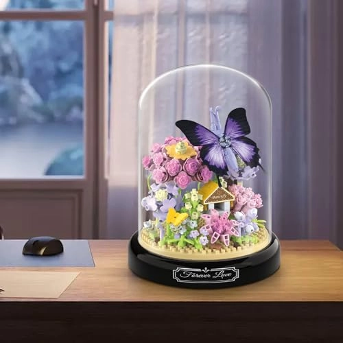 Purple Butterfly Flowers - 582 pcs