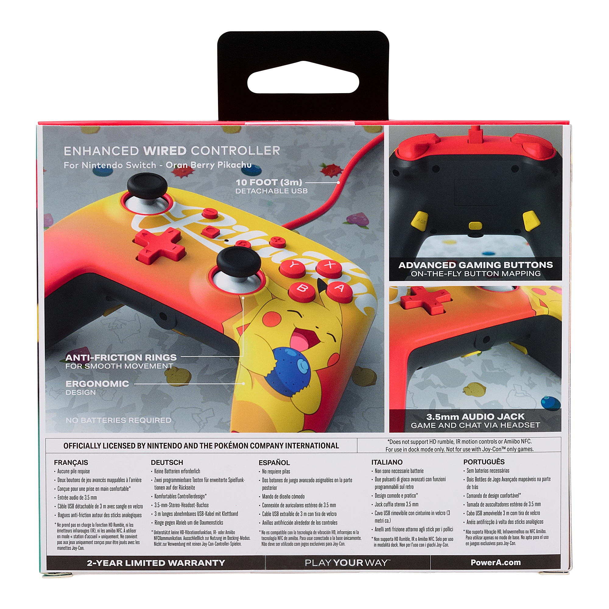 Enhanced Wired Controller - Nintendo Switch