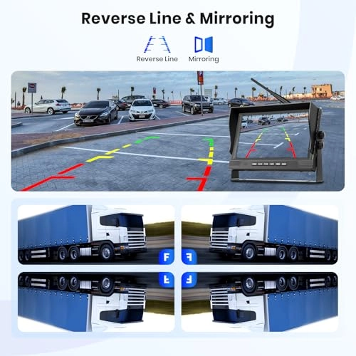 Wireless Digital Reversing Camera - Night Vision Wireless 1024X600