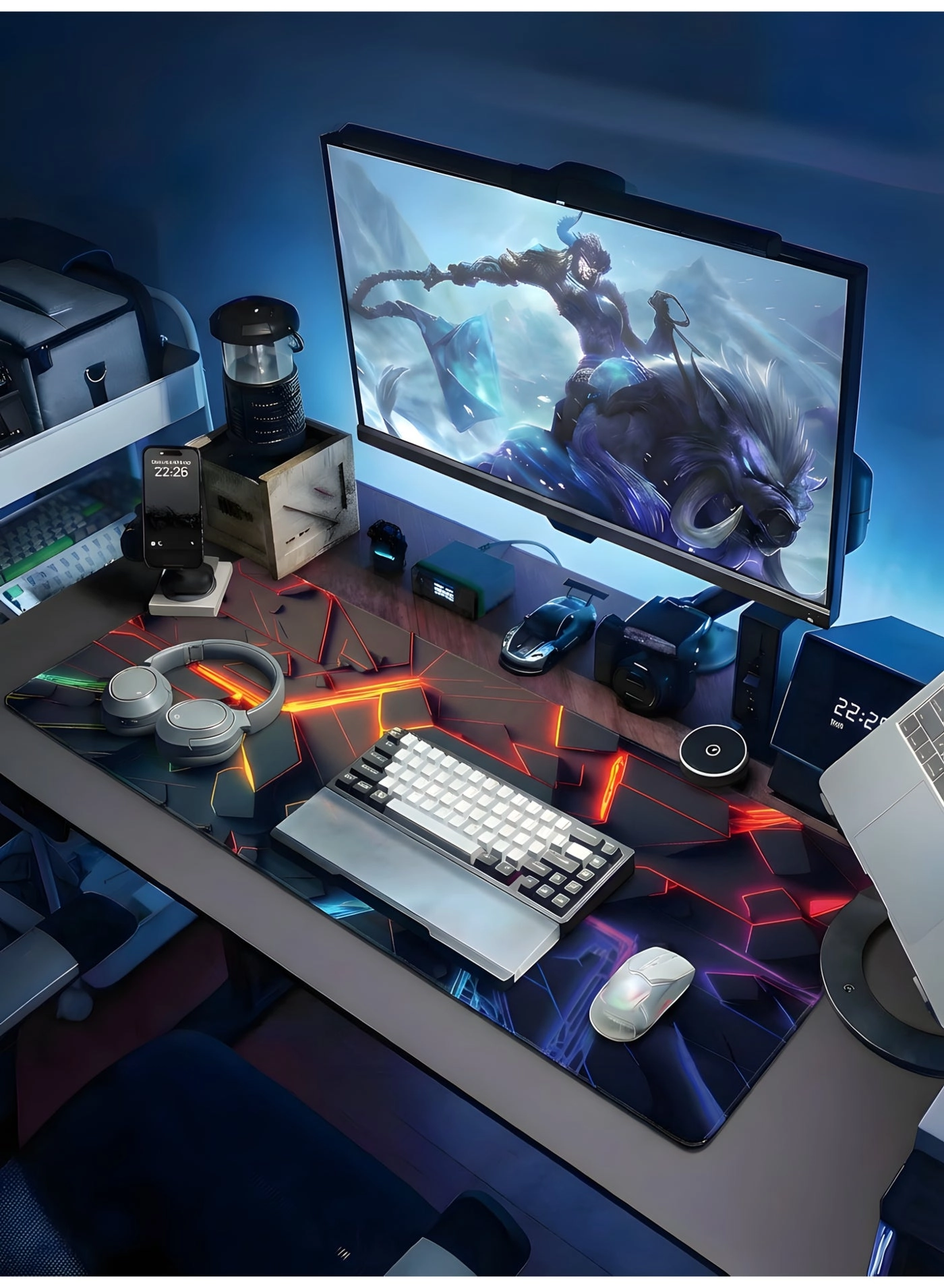 3DLine Cloth Gaming Mouse Pad - 80x30 cm