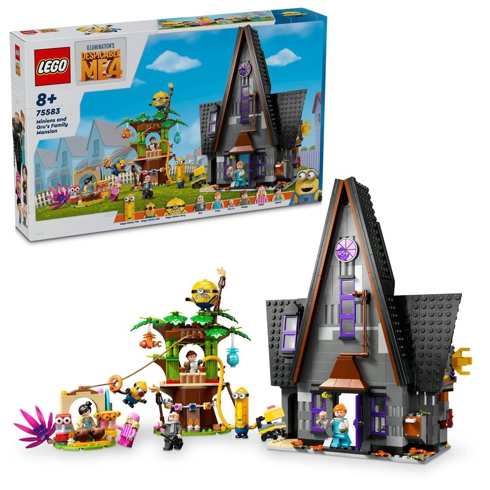 LEGO Despicable Me Minions and Gru's Family Mansion (75583)