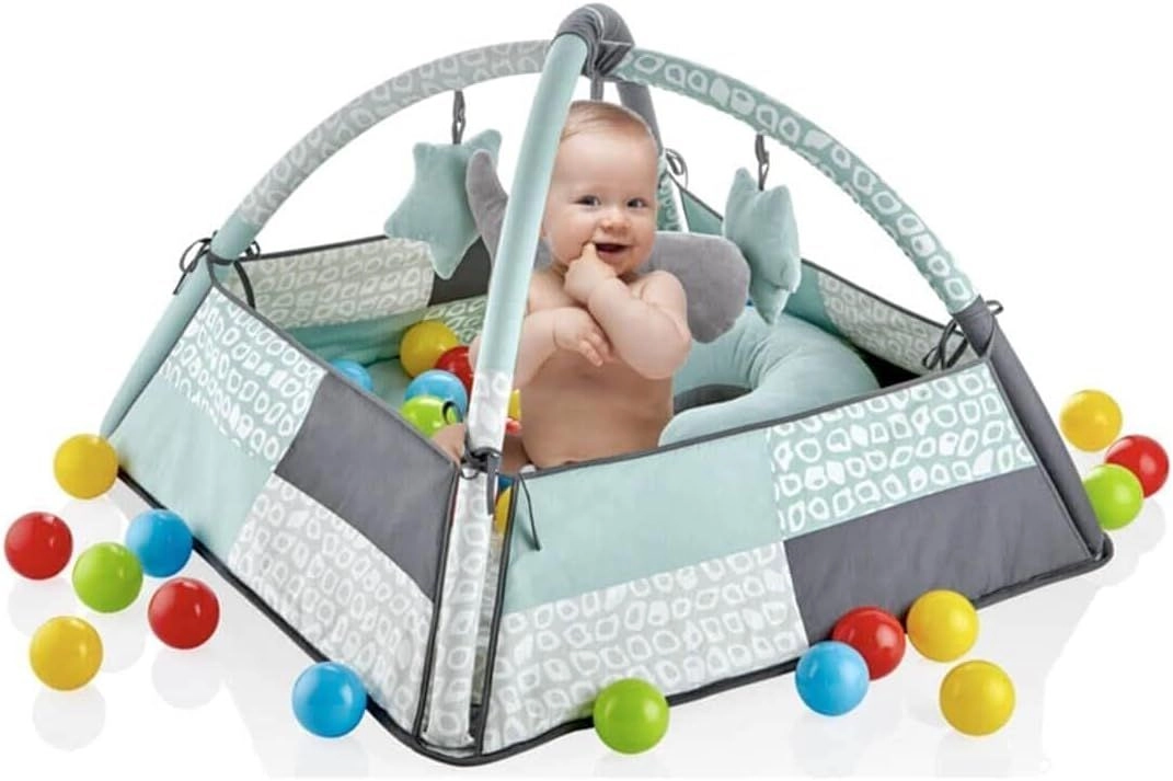 Play Mat With Balls & Toys - 0 Months+