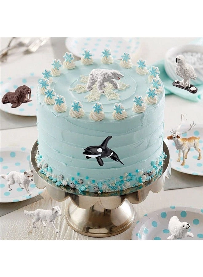 Mini Arctic Animals Figurines - 18 pcs
