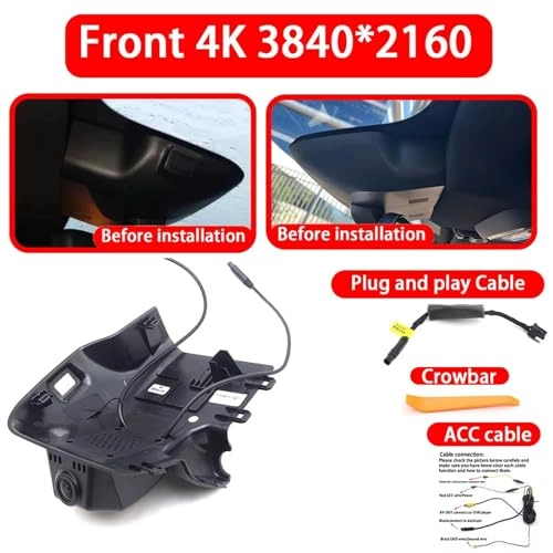 Dash Cam - 4K 2160P for XPeng G6 2023-2024