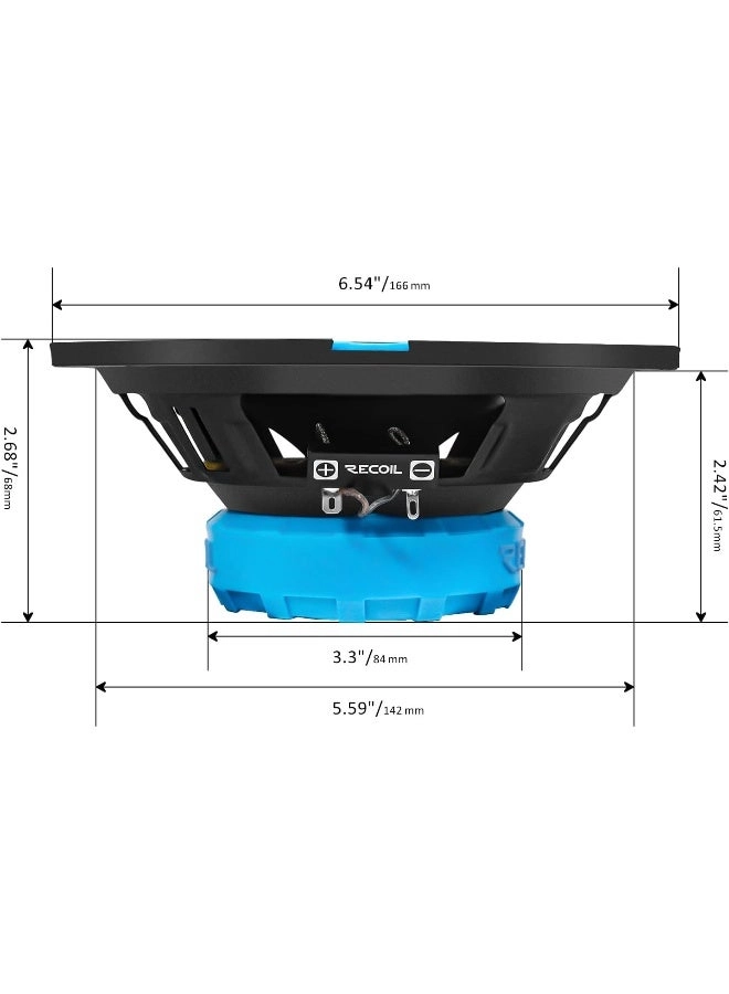 RCX65 - 6.5” 2-way full-range coaxial