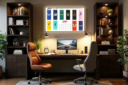 Car Wall Mount - Lego Speed Champions F1 1 pcs