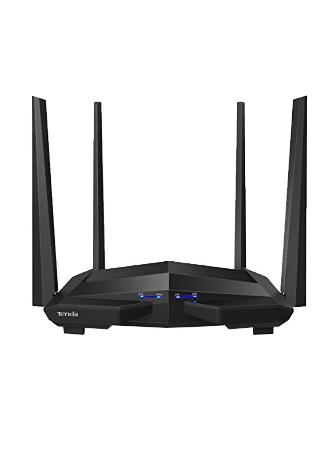 Tenda Dual Band Smart Wi-Fi Router Black