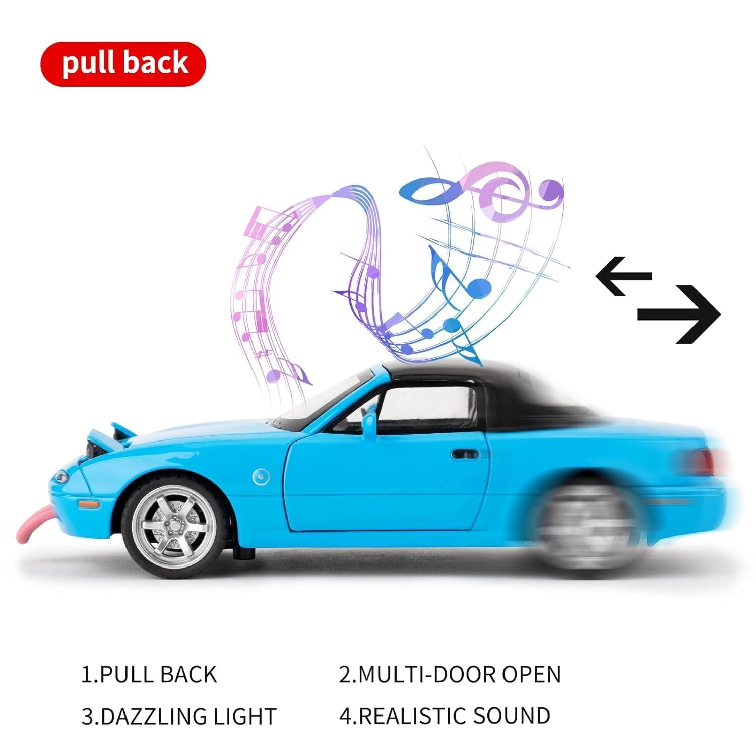 Mazda MX-5 1:32 - 1 pcs