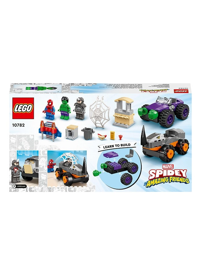 Marvel Hulk vs. Rhino Truck Showdown (10782) - Spidey And His Amazing Friends Series