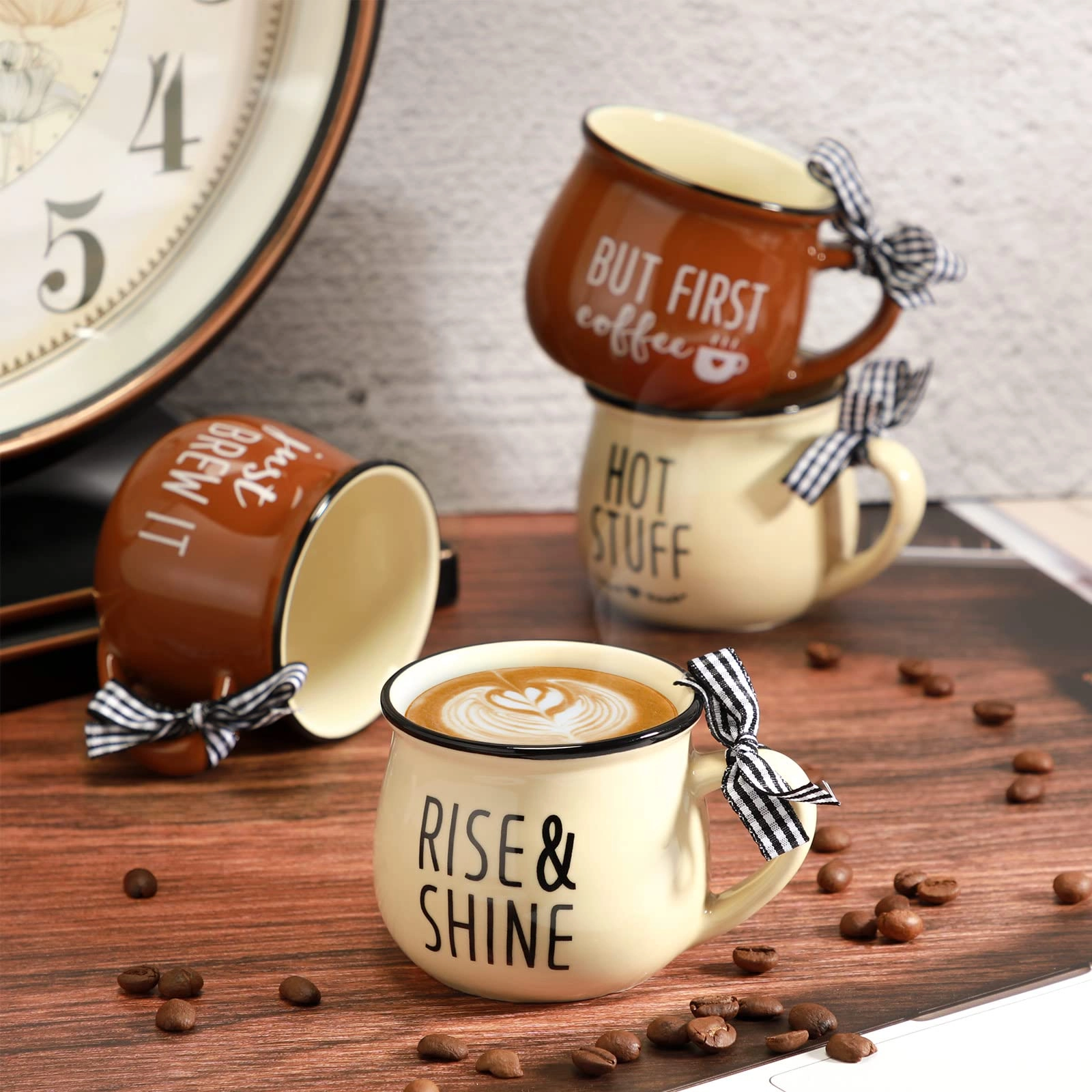 Farmhouse Mini Mug - 4 pcs - 150 ml
