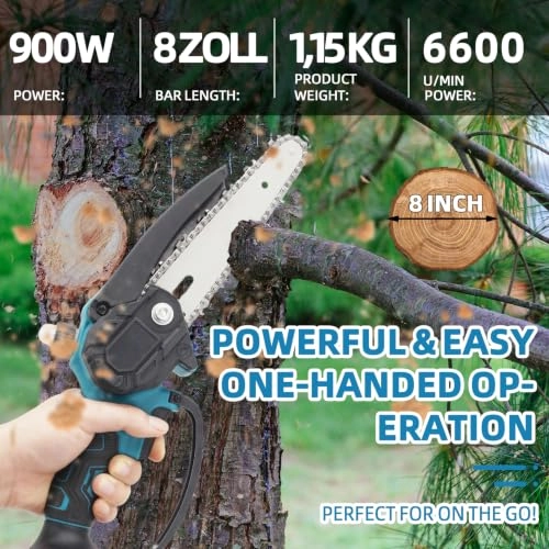 Mini Battery Chainsaw - 700W
