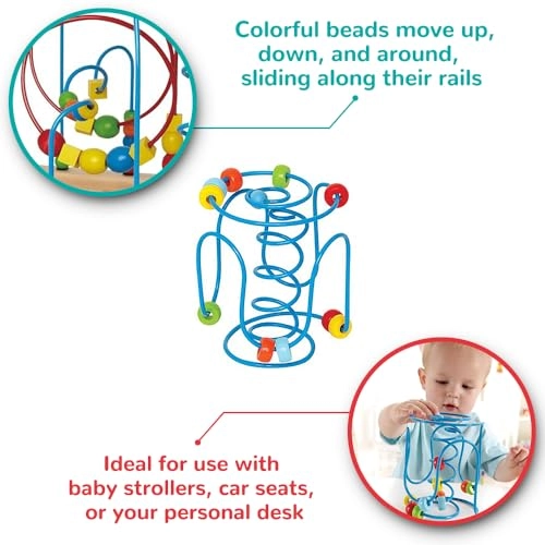 Spring-A-Ling Beadmaze - 6Months+