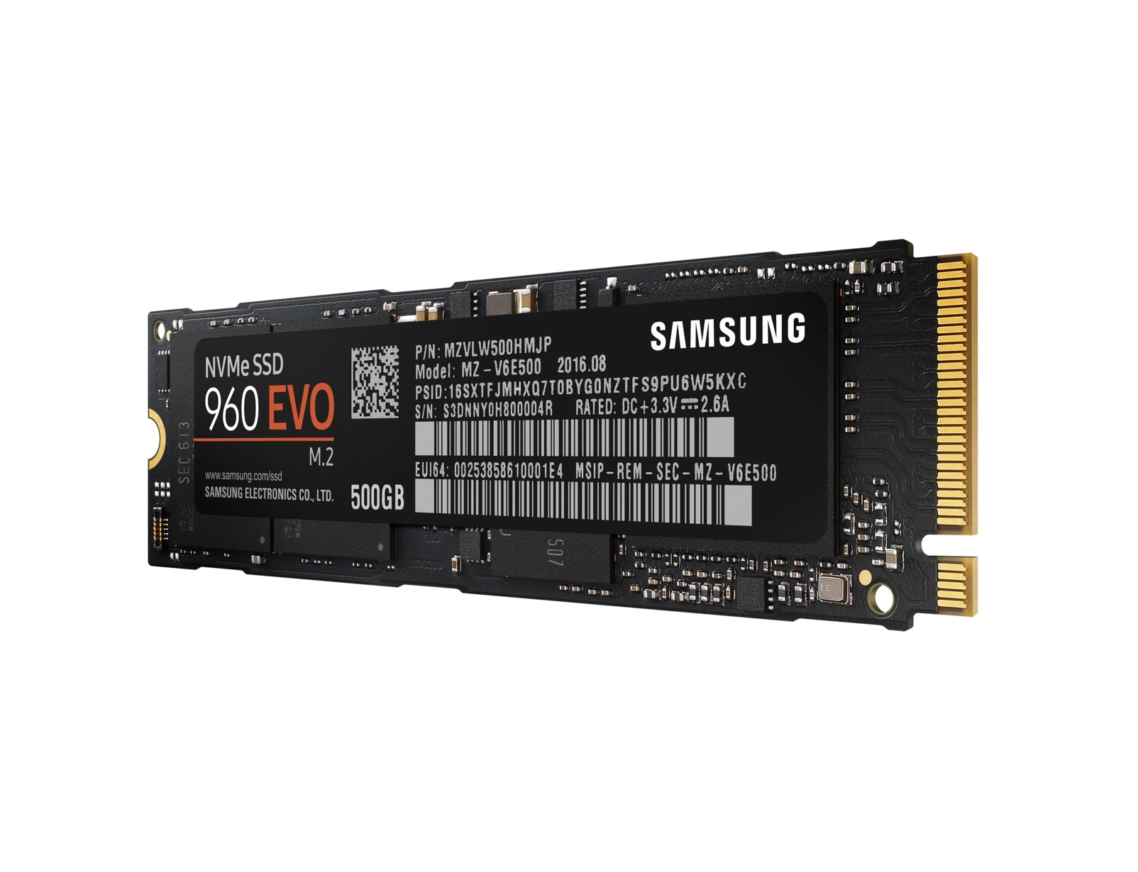 960 EVO - 500 GB M 2
