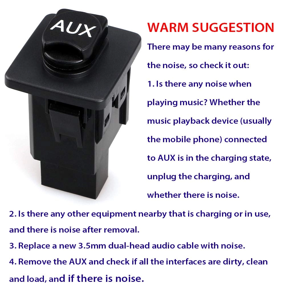 Auxiliary Input Jack Assembly 39112-TA0-A01 - 2009-2012 Honda Pilot, 2008-2010 Honda Accord EX, EX-L, 2011 Honda Accord LX