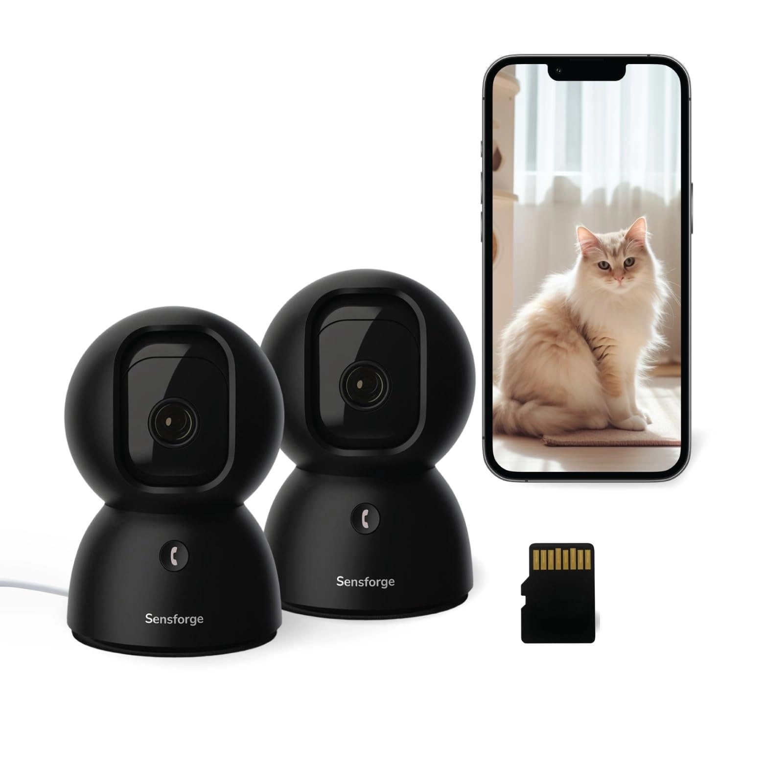 Indoor Pan-Tilt Security Camera 2.5K