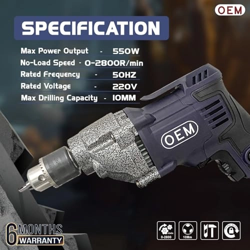 10MM ED03 - 550 watts Speed Control