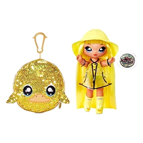 572350EUCGR - 2-in-1 Pom Glitter Bag 20cm Fashion Doll with Outfit and Shoes