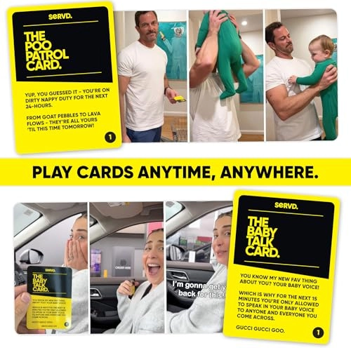 SERVD Newborn Parents Edition - Card Game