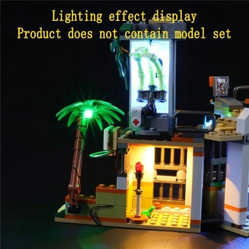 Lighting Kit Compatible with LEGO Newbury Abandoned Prison of Newbury - Hidden Side
