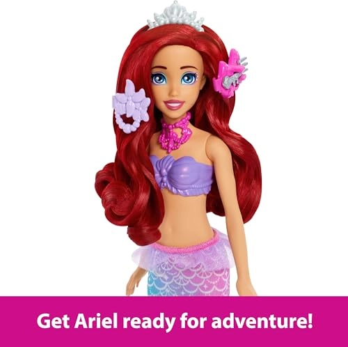 Ariel Fashion Doll - Mermaid Surprise Feature Multi-Coloured