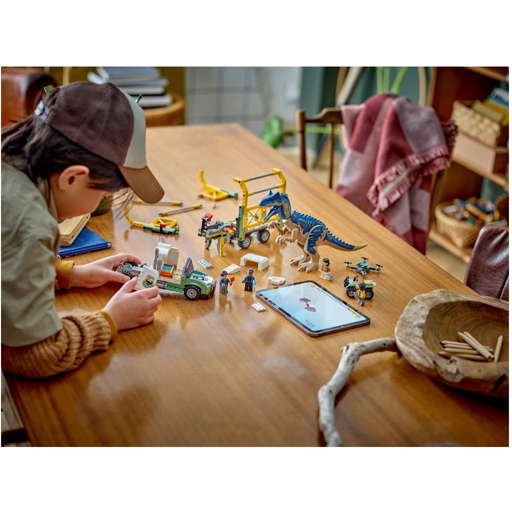 Jurassic World Allosaurus Transport Truck (76966) - 8+ Multicolor