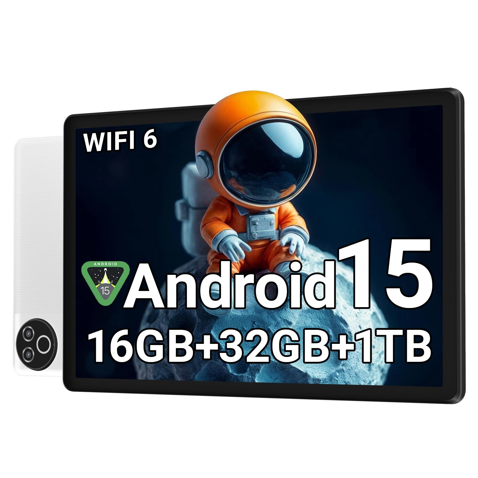 Tablet 10 Inch Android 15 OS GMS Certified Tablets PC - 32GB 10"