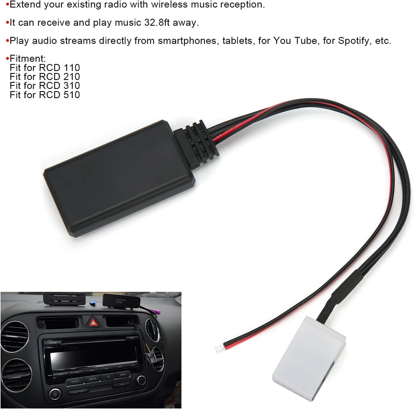 Bluetooth AUX IN Adapter - A2DP