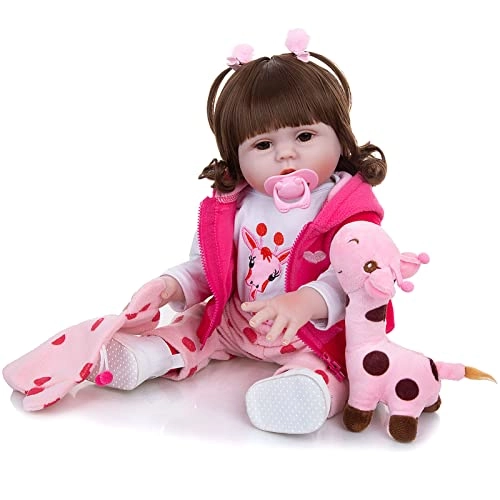 Reborn Baby Doll - 19 Inch Vinyl Girl