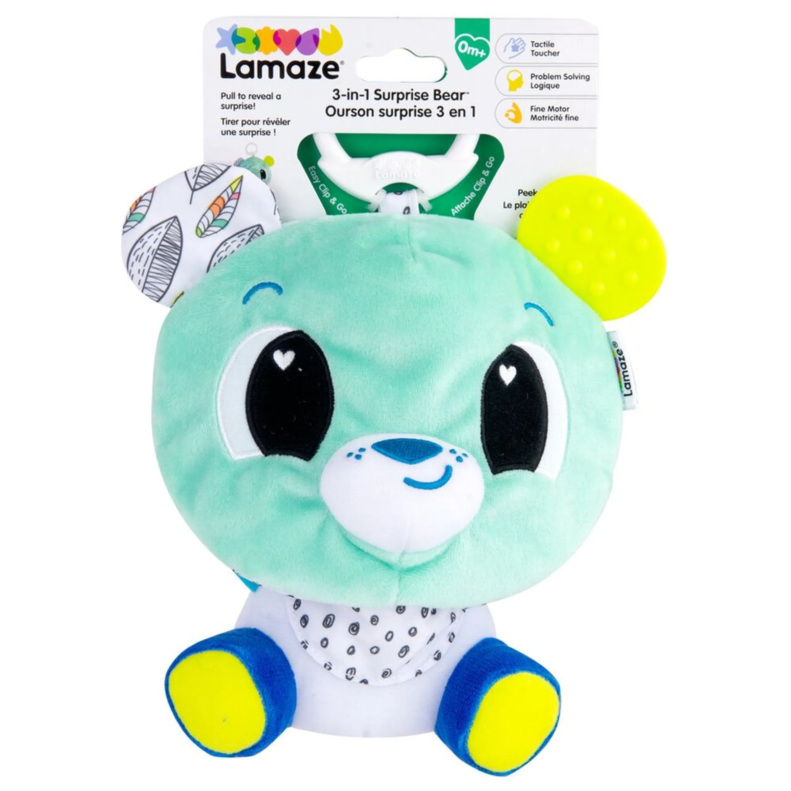 3-In-1 Surprise Clip & Go Bear - Suitable for Newborn & above