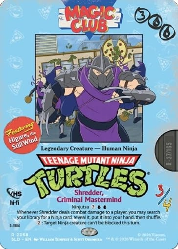 Secret Lair x Teenage Mutant Ninja Turtles: VHS Villains - 5 pcs