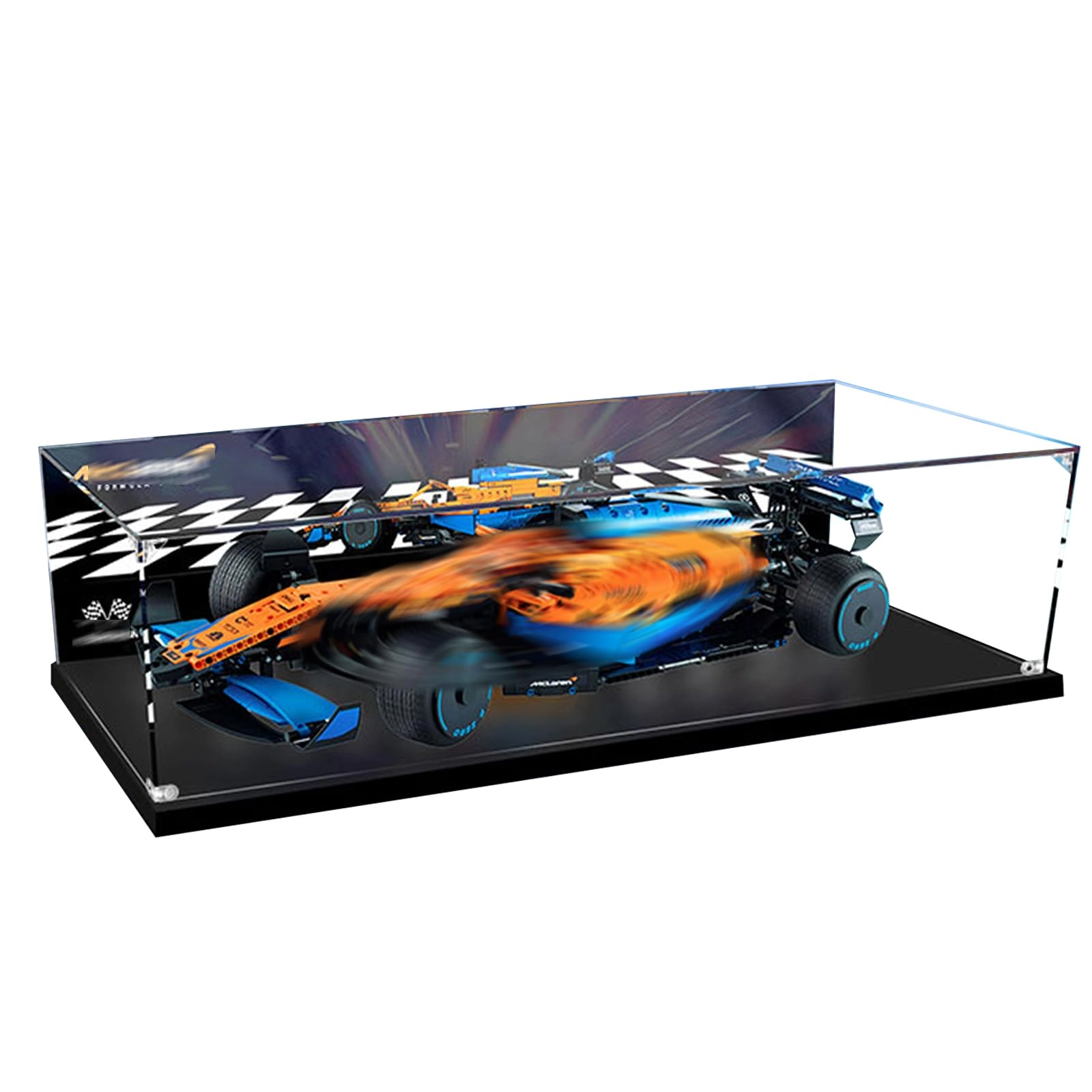 Acrylic Display Case - Compatible with Lego 62 x 30 x 20 cm