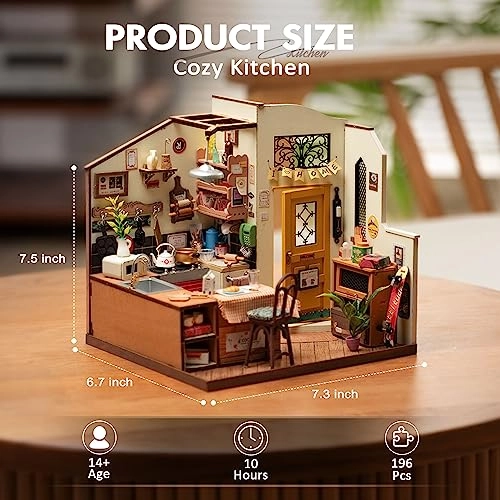 Miniature House Kit - Becka's Baking House LED Toplight
