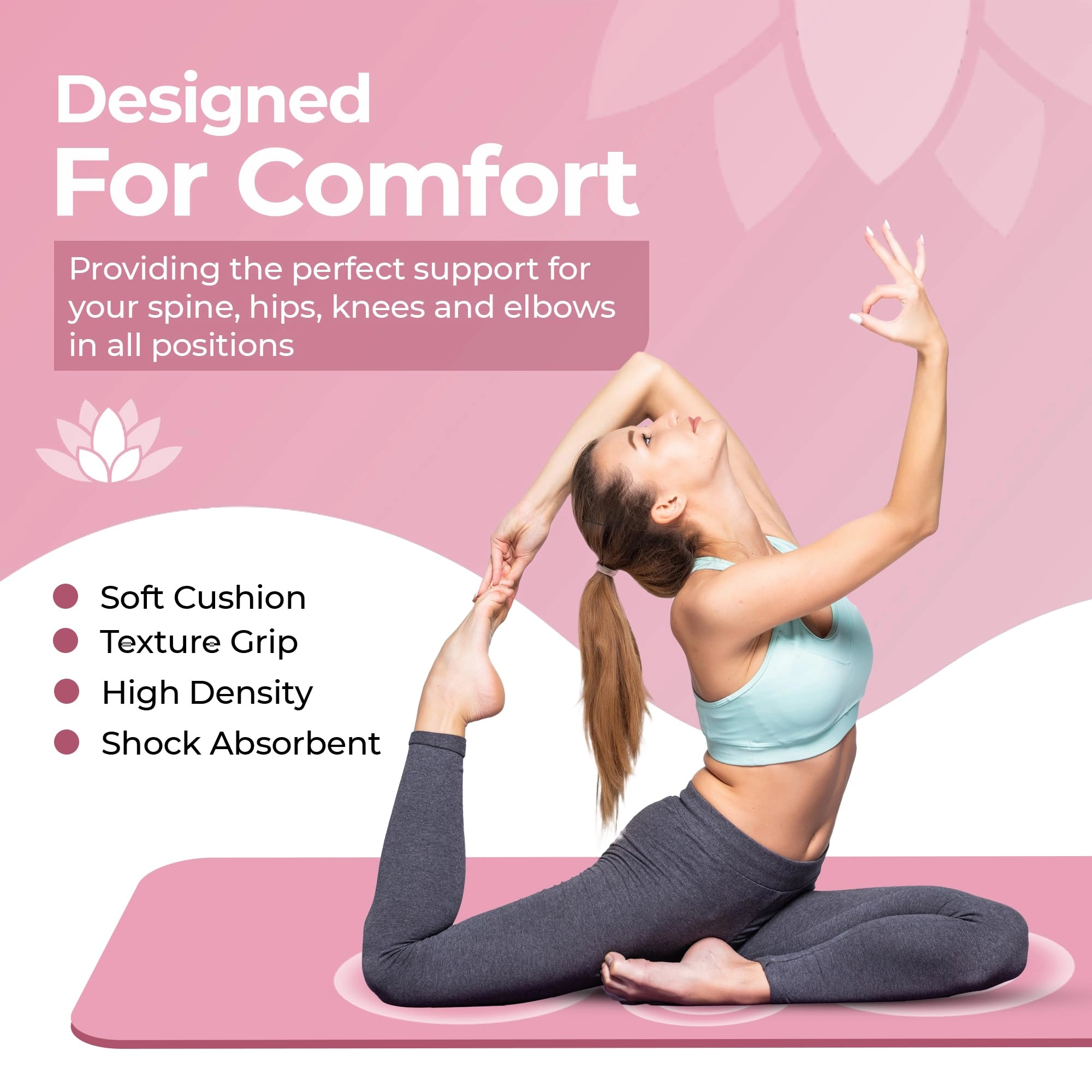 Yoga Mat - Nitrile Butadiene Rubber 15MM