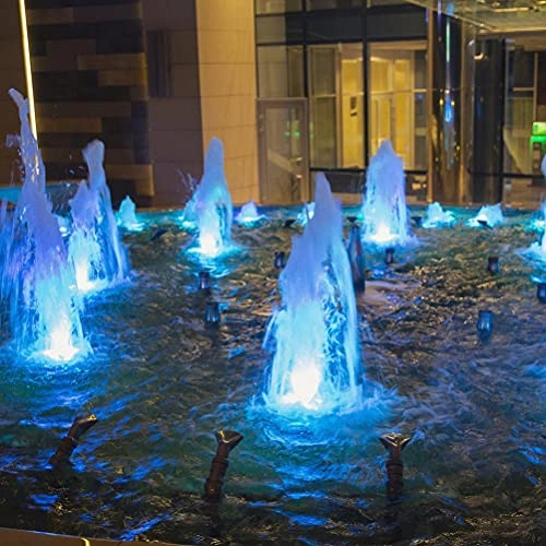 Submersible LED Light - 4 Pack RF Remote RGB