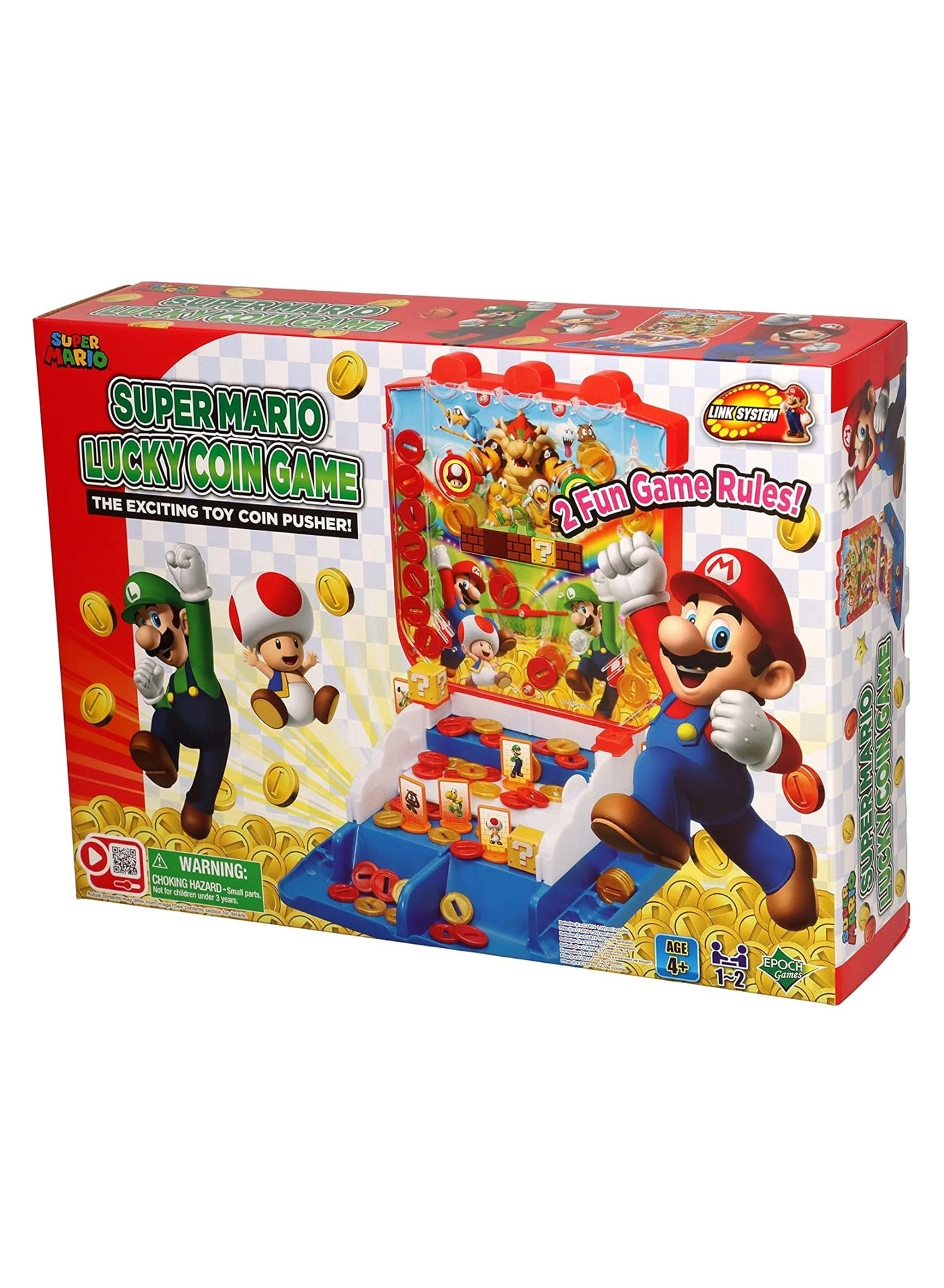 Super Mario Lucky Coin Game - Tabletop Skill and Action Game