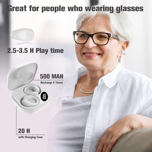 Open Ear Bone Conduction Headphones Wireless Headphone