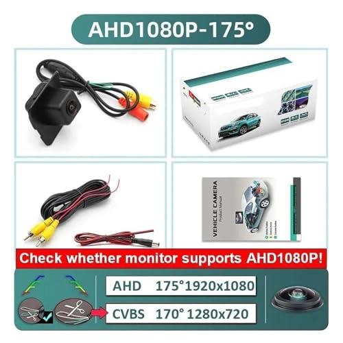 GAF-LS8008 - Top Starlight Night Vision Wire AHD 1080P or 720P