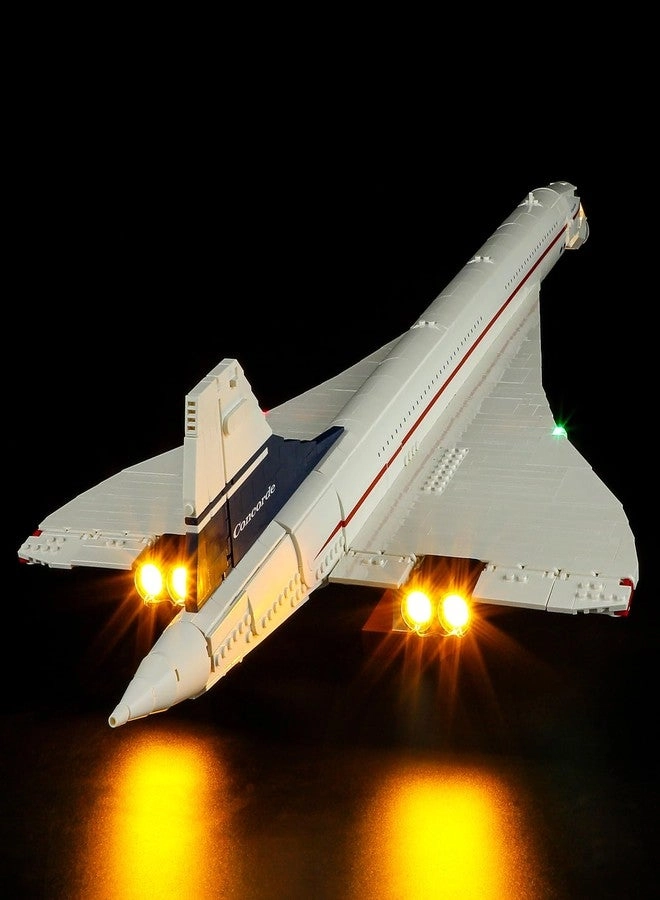 LED Light for LEGO 10318 Icons Concorde
