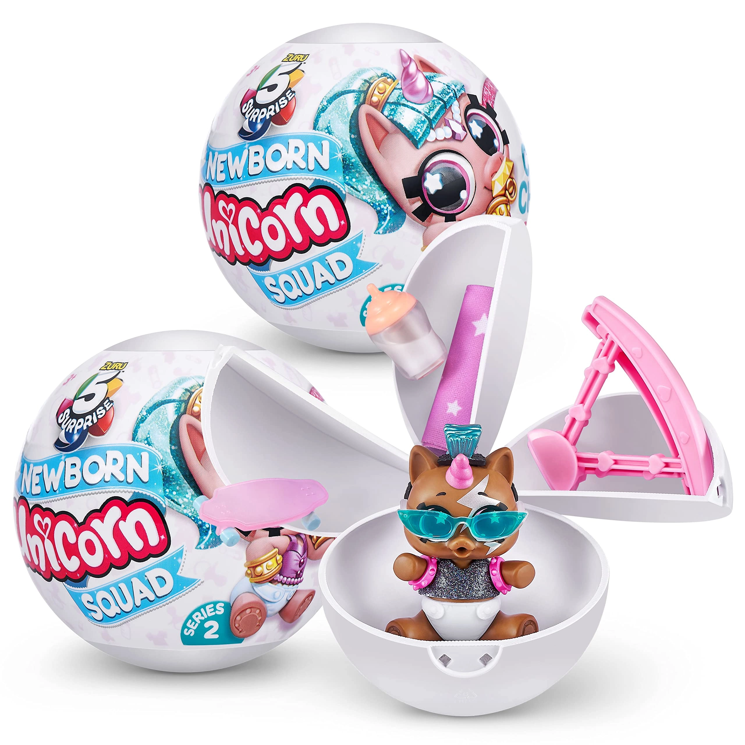 5 SURPRISE Newborn Unicorn Squad (TWM) 2 pcs