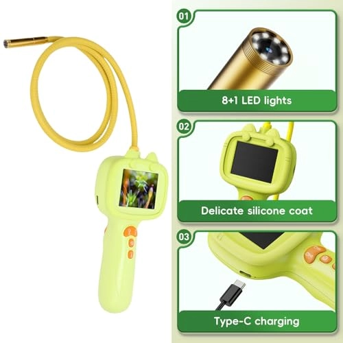 Mini Endoscope Camera - 2.4 Inch 2MP 1080P